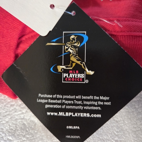 Angels Red Team Lockup Tee MLB Men’s Large Authentic Logo Short Sleeve Shirt NWT - Picture 6 of 8